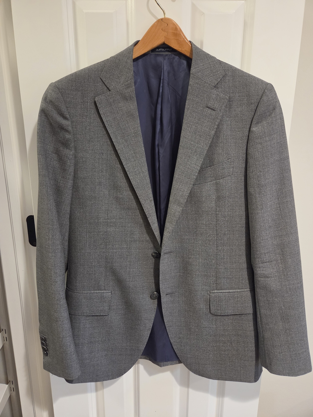 Suitsupply Light Gray Two-Button Sport Coat